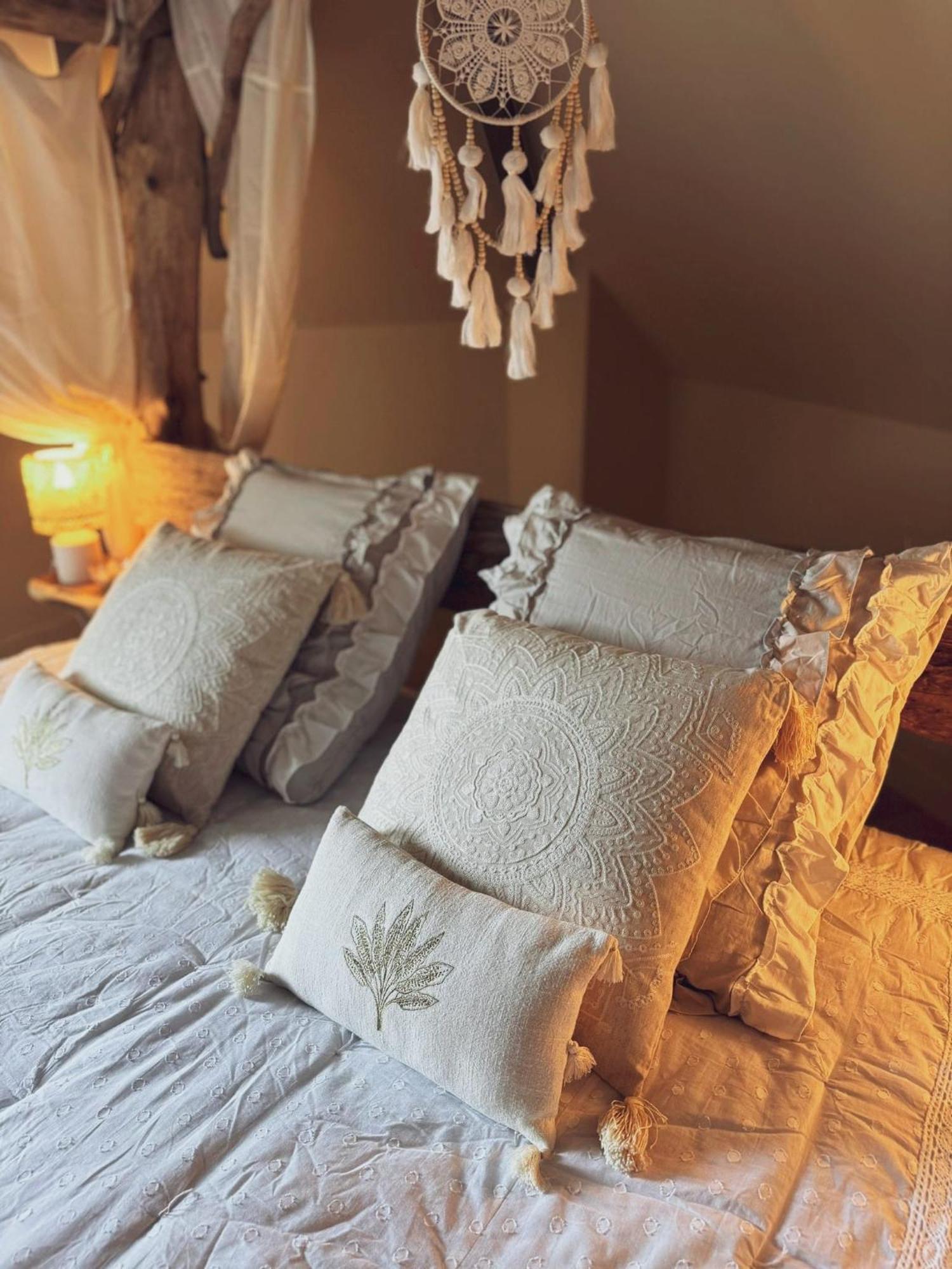 Duplex Safari Jusqu'A 4 Personnes, Spa, Cinema Et Lit Sous Les Arbres, Day Use, 10 Min Centre Amiens Exteriör bild
